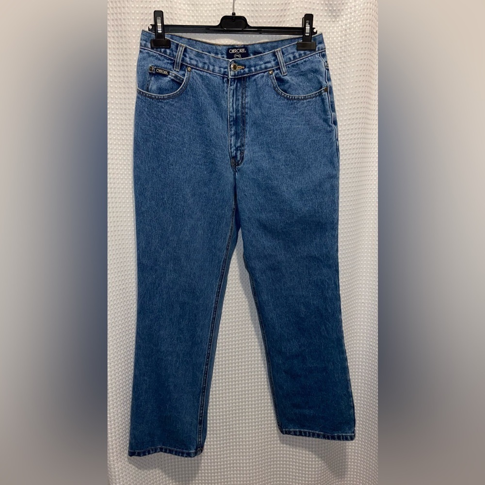 CHEROKEE medium wash mom Jeans size 32 fits like size 30